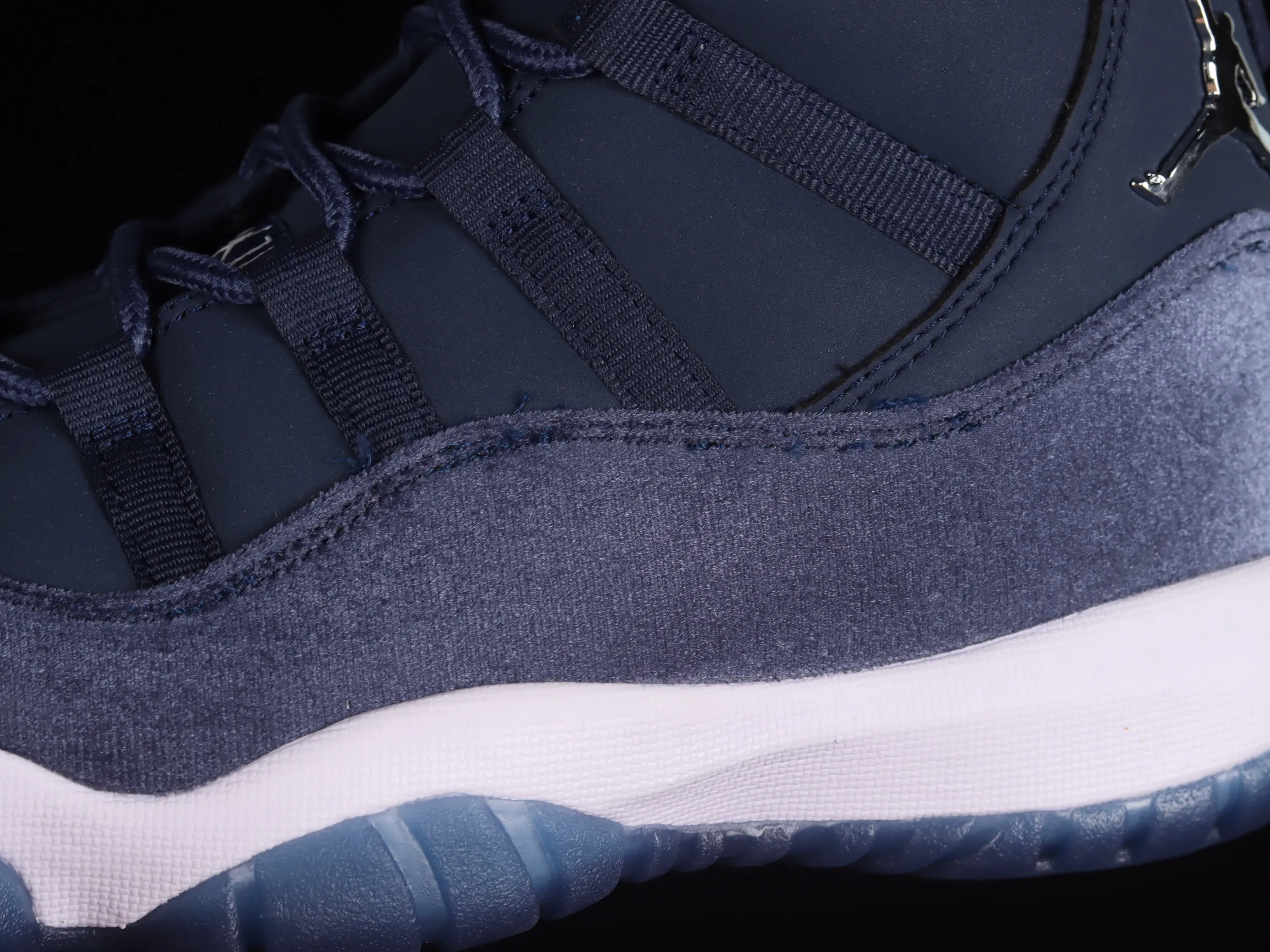 All categories Air Jordan Jordan series basketball shoes Air Jordan 11 Air Jordan 11 Velvet "Midnight Navy" AJ11 Joe 11 Midnight Blue AR0715-441